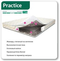 Матрац BALANCE PRACTIKE (ПРАКТИК) мебель от производителя Брянск