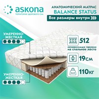 Матрац BALANCE STATUS (СТАТУС) мебель от производителя Брянск